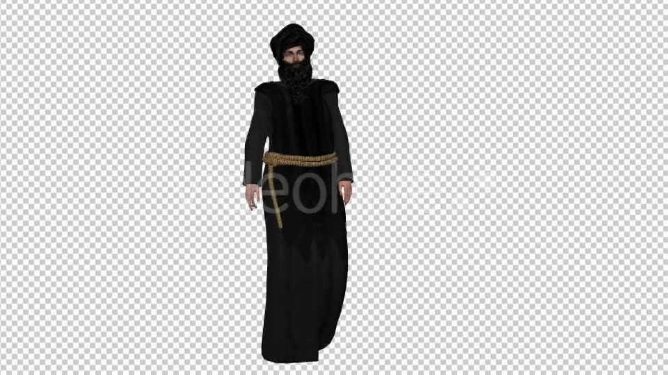 Ancient Arab Character Walking - Download Videohive 19697006