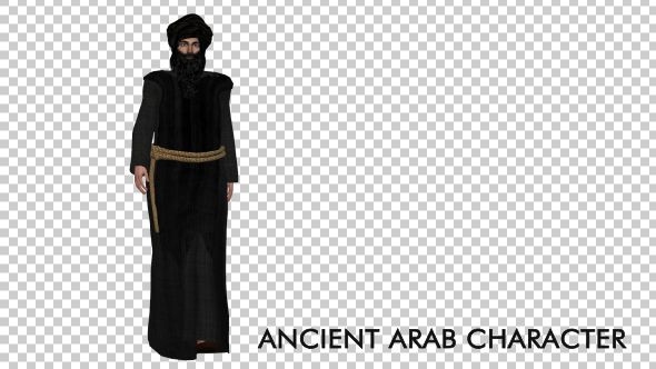 Ancient Arab Character Walking - Download Videohive 19697006