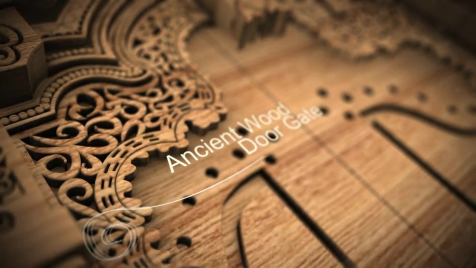 Ancient Carved Wood Door Videohive 17134000 After Effects Image 9