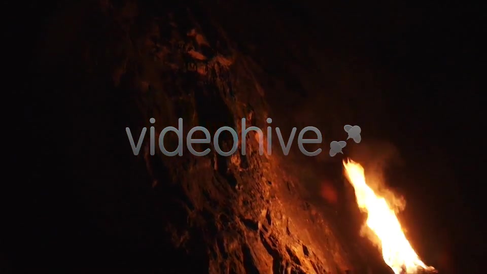 Ancient Torch in a Cave  Videohive 4192783 Stock Footage Image 7