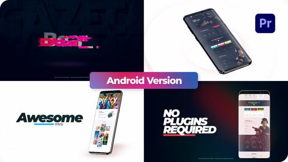 Android App Intro For Premiere Pro - Download Videohive 32387944