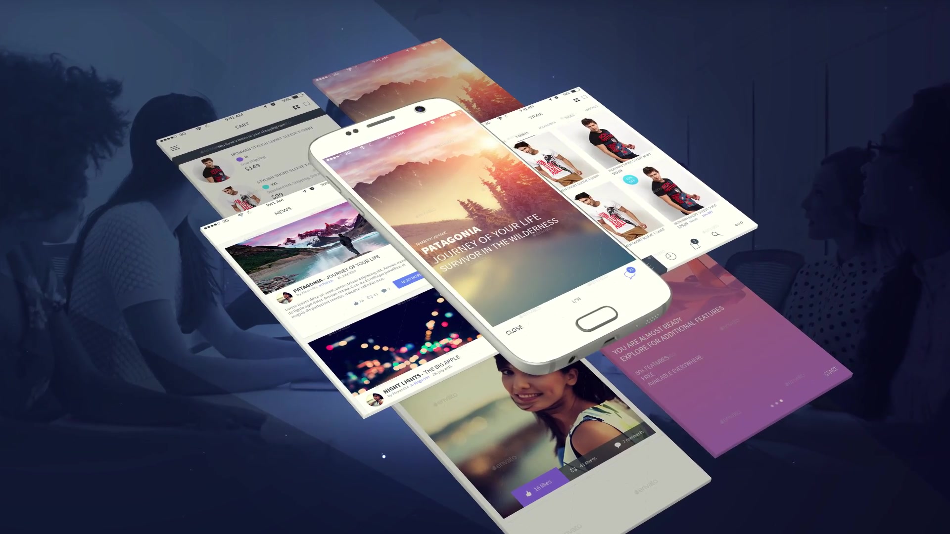 Android App Presentation Template - Download Videohive 19404024