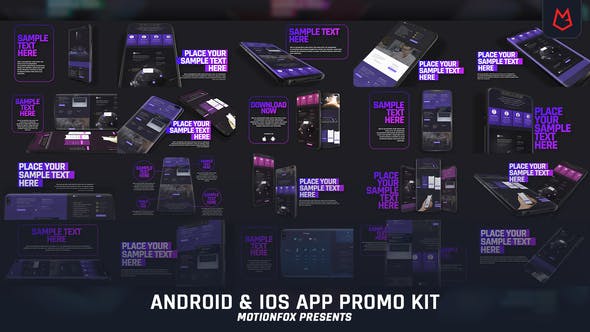 Android & iOS App Promo Kit - Videohive 23462934 Download