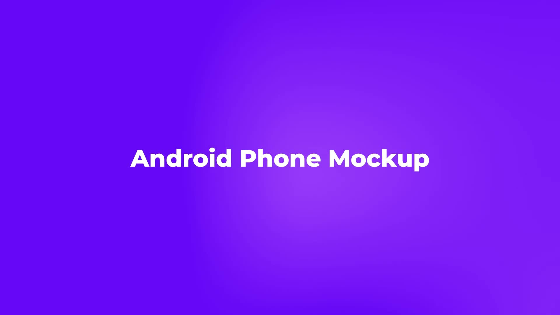 Android Phone Mockup Videohive 38521669 Premiere Pro Image 1