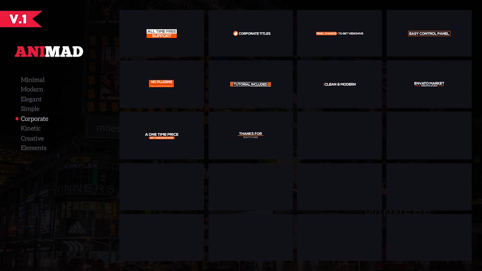AniMad | 299+ Titles and Lower Thirds - Download Videohive 20014679