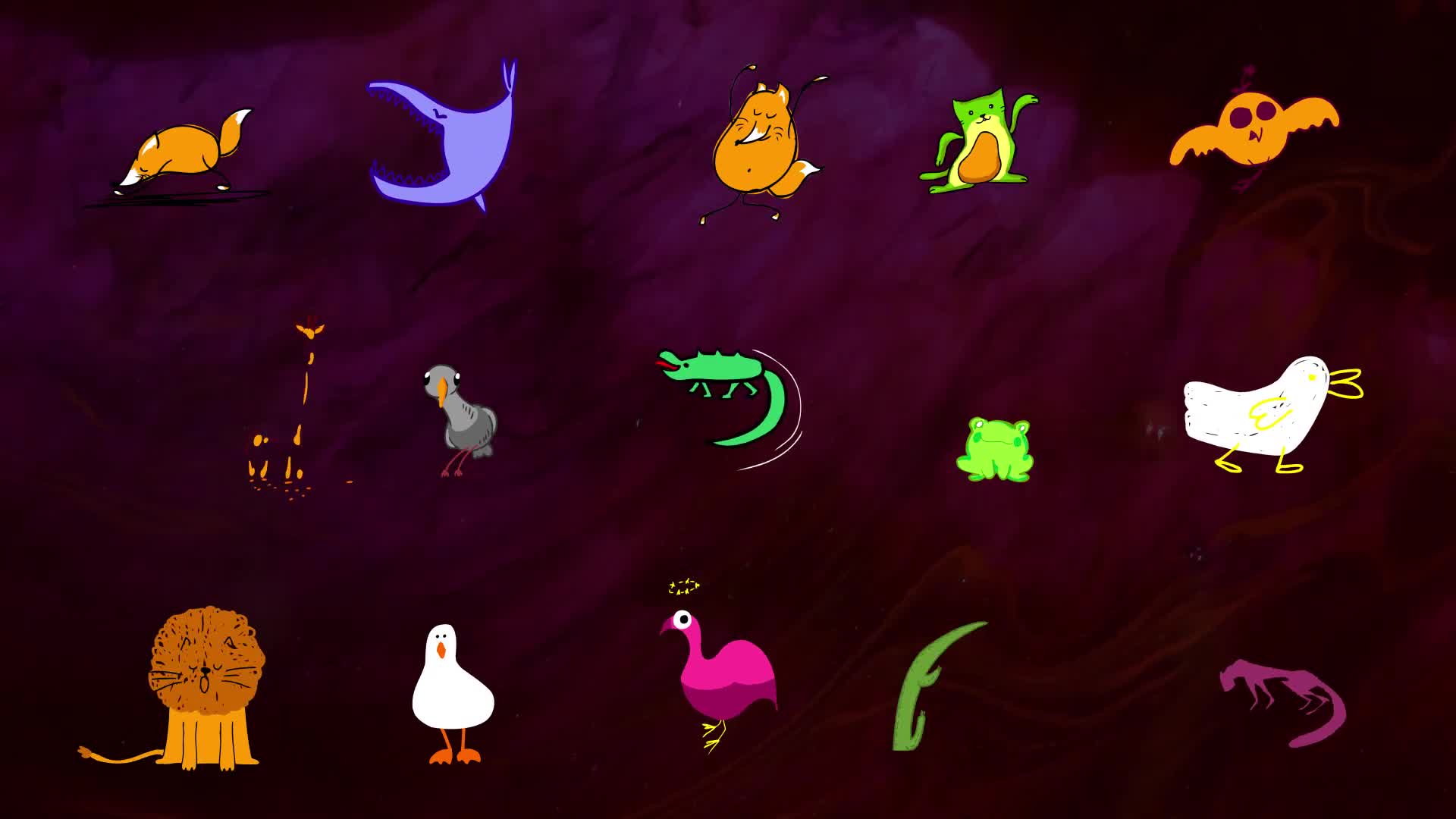 Animals Animated Stickers Pack | After Effects Videohive 33730526 After Effects Image 1