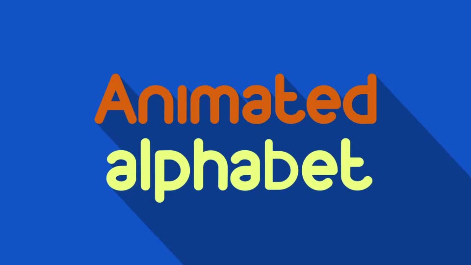 Animated Alphabet Videohive 33698933 After Effects Image 1