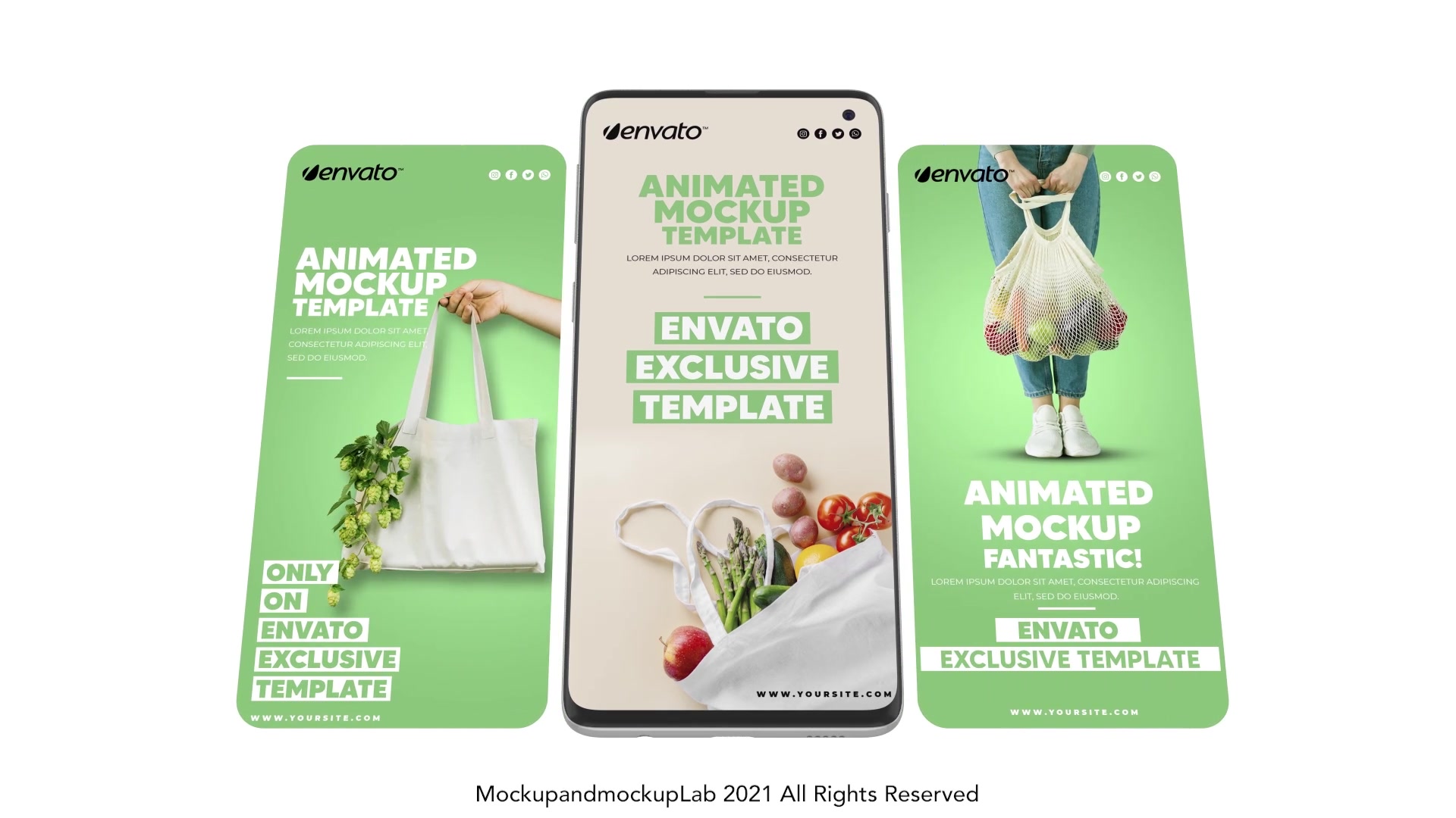 Animated Android Phone Mockup and Title Set Videohive 36135842 After Effects Image 8