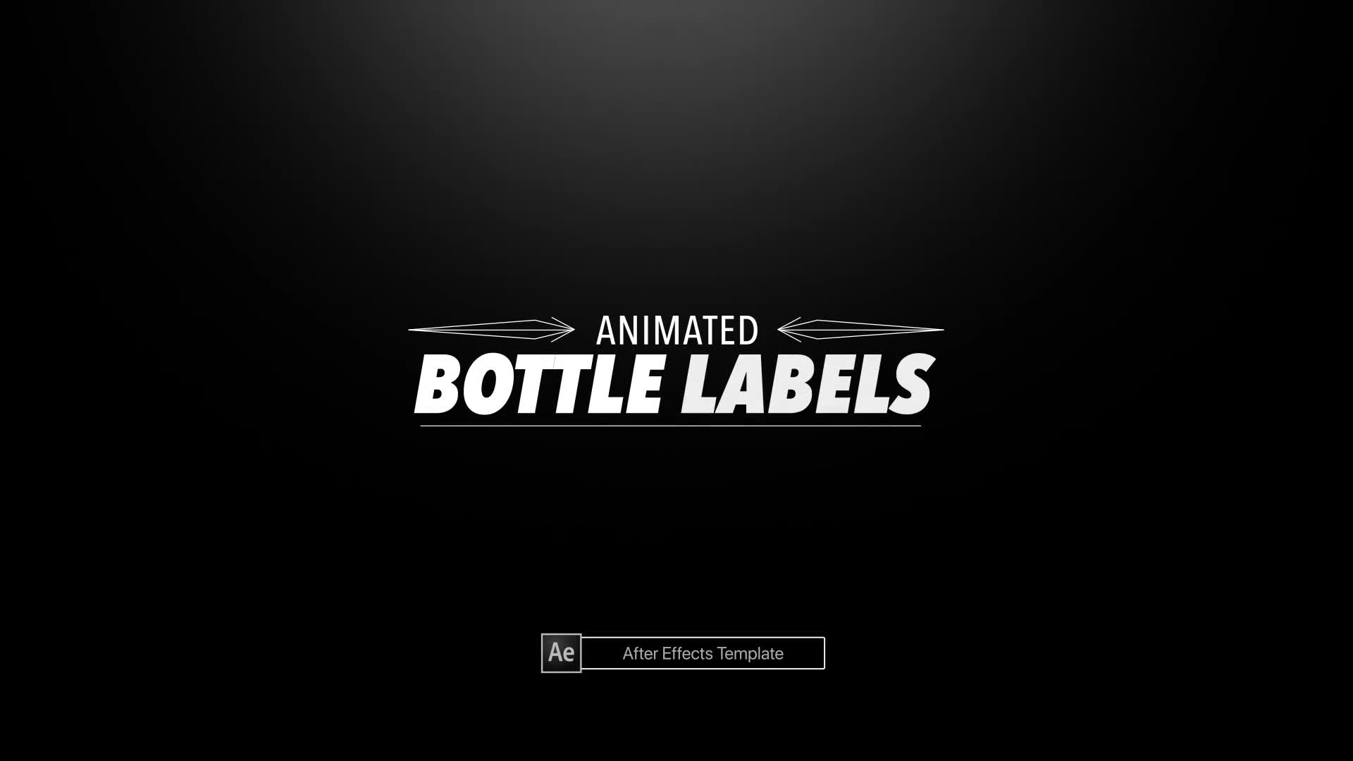 Animated Bottle Labels Videohive 26572095 After Effects Image 1