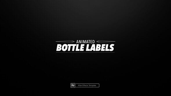 Animated Bottle Labels - Videohive Download 26572095