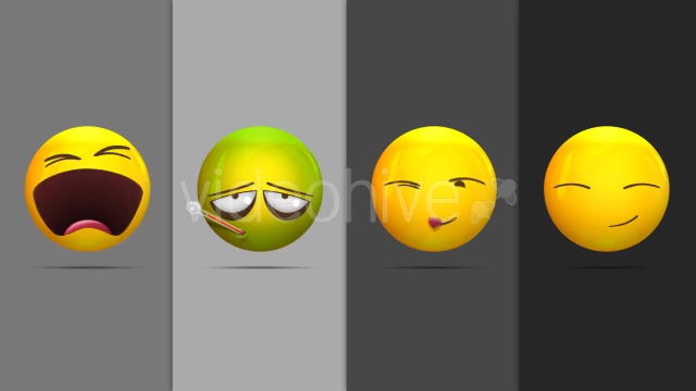 Animated Emojis Pack Videohive 12586998 Motion Graphics Image 3