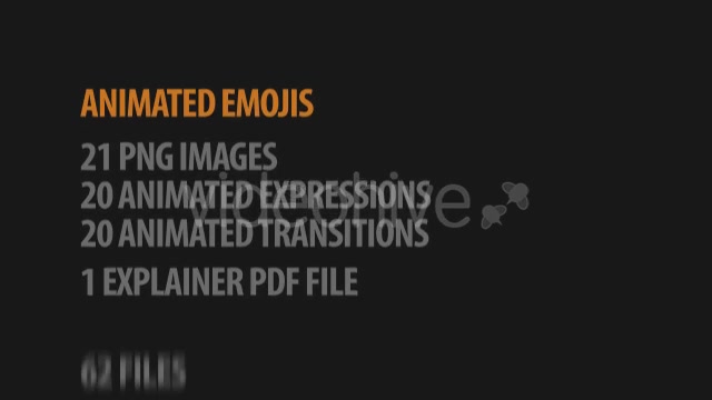 Animated Emojis Pack Videohive 12586998 Motion Graphics Image 8