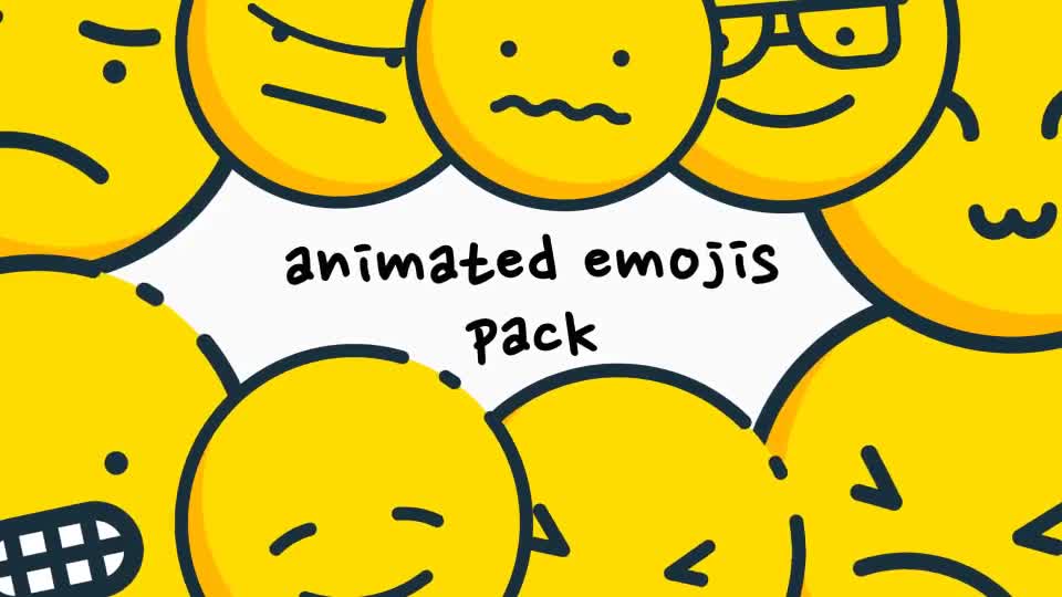 Animated Emojis Pack Videohive 36627763 After Effects Image 1