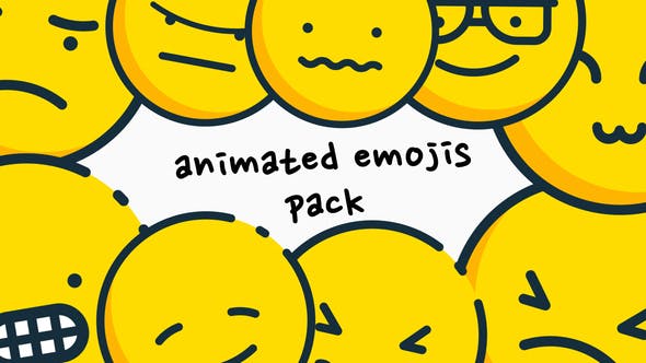 Animated Emojis Pack - Download Videohive 36627763