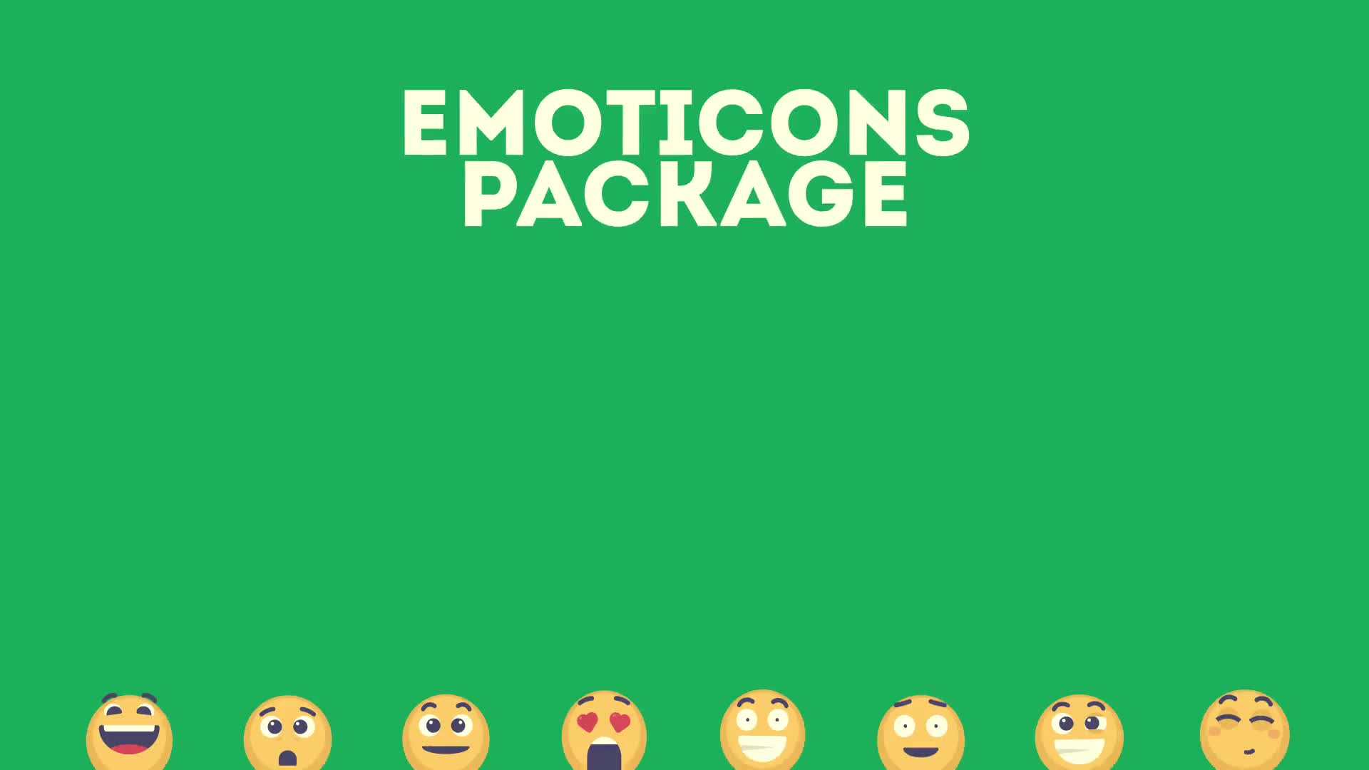 Animated Emoticons Pack Videohive 15083973 After Effects Image 1