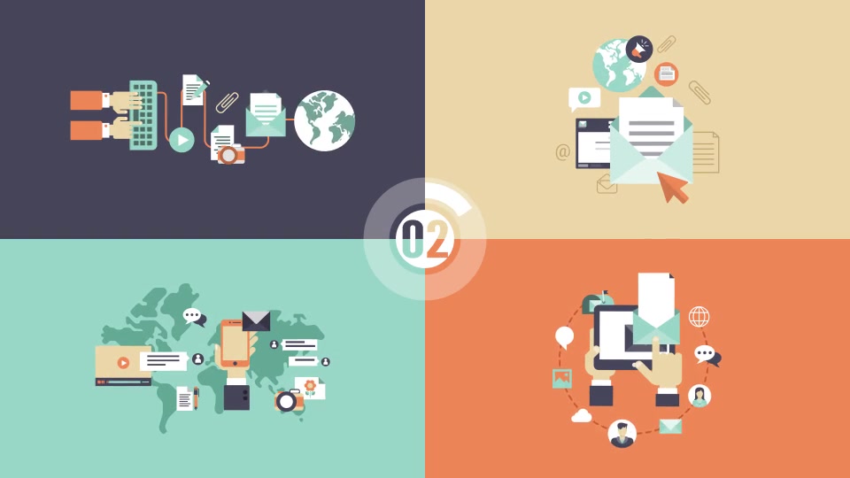 Animated Flat Icons Pack V2 Videohive 14816508 After Effects Image 11