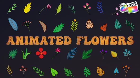 Animated Flowers for FCPX - Videohive Download 37895285