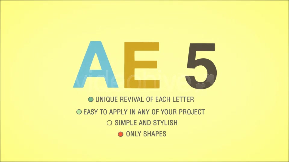 Animated Font Drops - Download Videohive 5695079