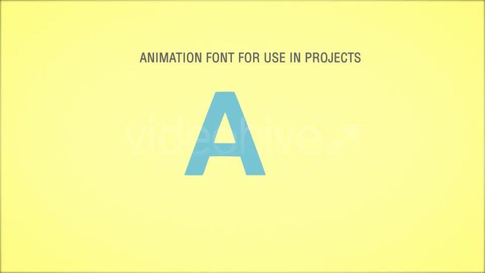 Animated Font Drops - Download Videohive 5695079