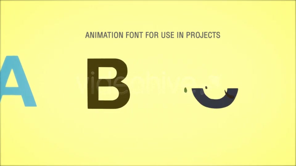 Animated Font Drops - Download Videohive 5695079