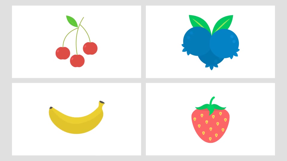 Animated Fruits Icon Pack Videohive 24073512 After Effects Image 5