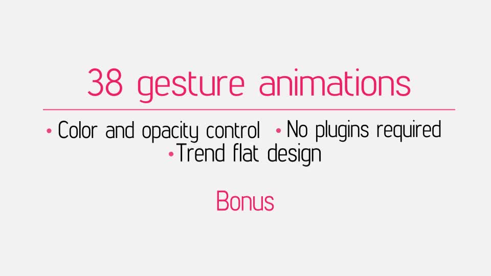 Animated Geustures Point Touch Videohive 9256682 After Effects Image 1