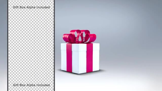 Animated Gift Box with Alpha Videohive 6632761 After Effects Image 2