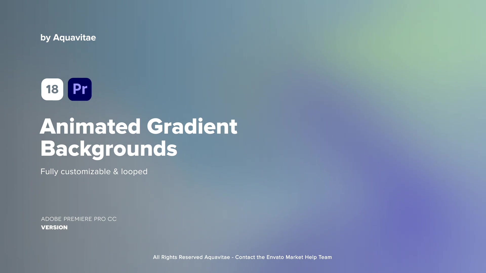 Animated Gradient Backgrounds l MOGRT for Premiere Pro Videohive 37303359 Premiere Pro Image 10