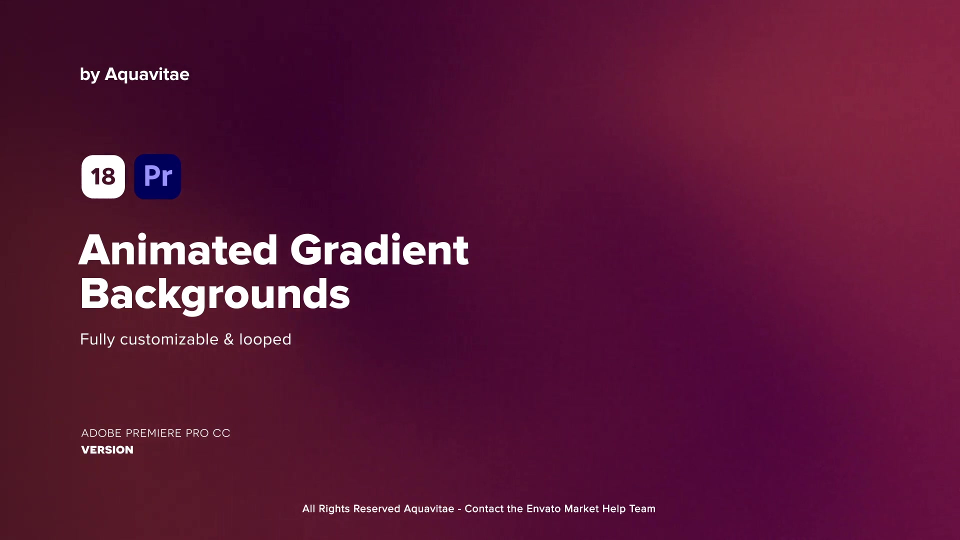 Animated Gradient Backgrounds l MOGRT for Premiere Pro Videohive 37303359 Premiere Pro Image 7