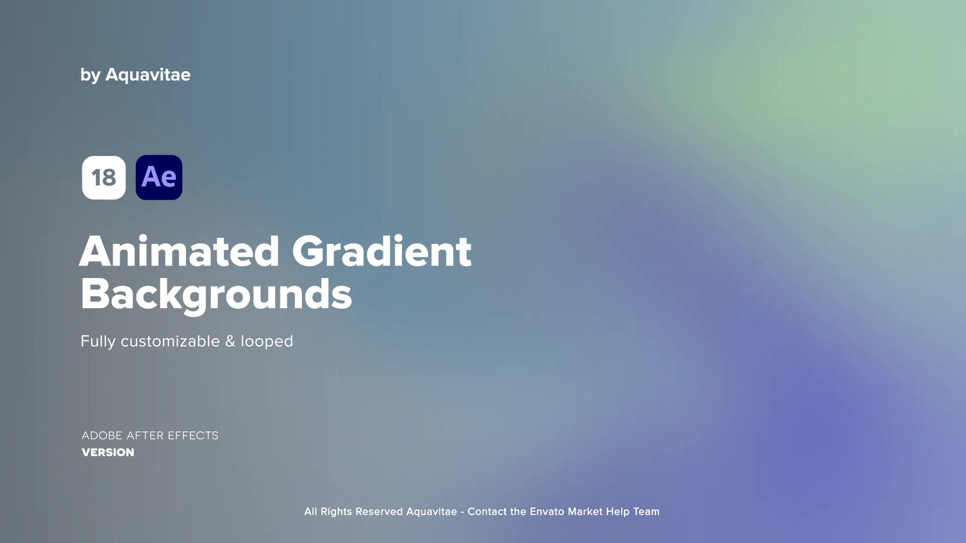 Animated Gradient Backgrounds Videohive 37303080 After Effects Image 10