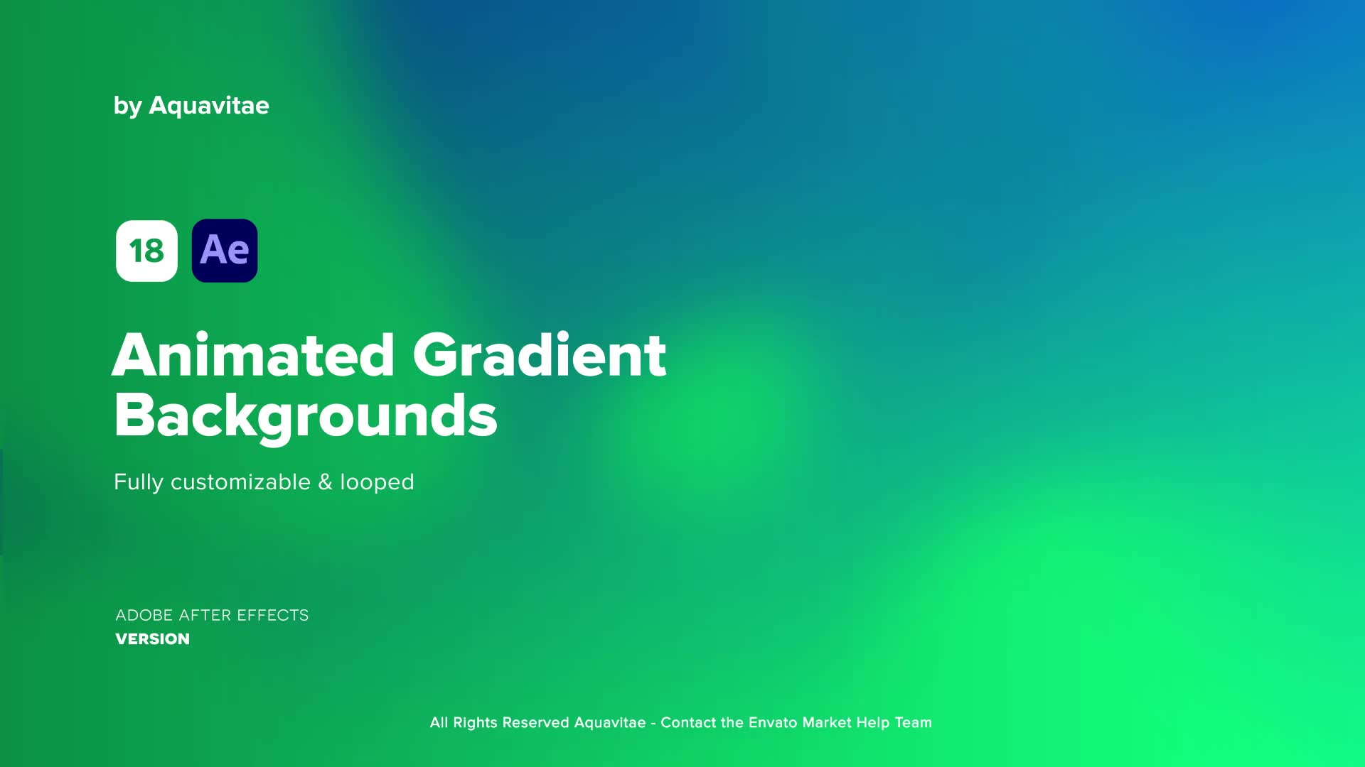 Animated Gradient Backgrounds Videohive 37303080 After Effects Image 2
