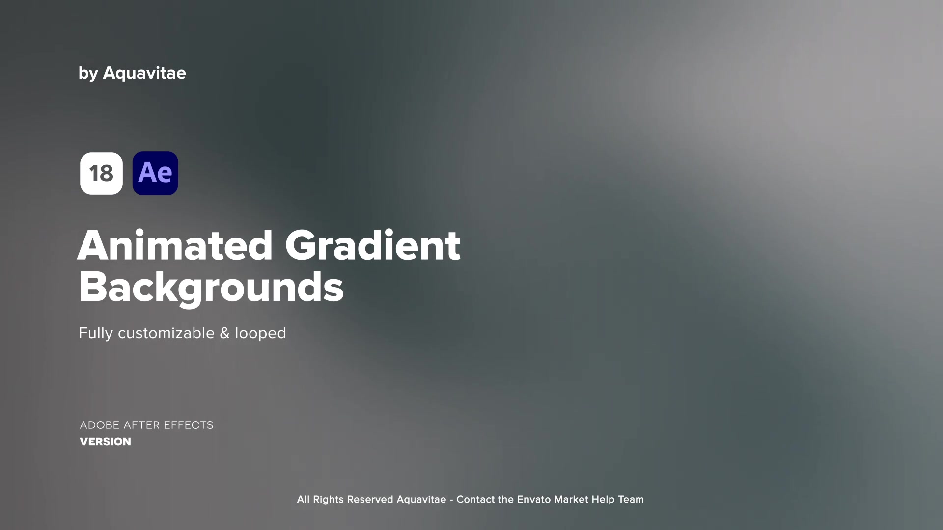 Animated Gradient Backgrounds Videohive 37303080 After Effects Image 4