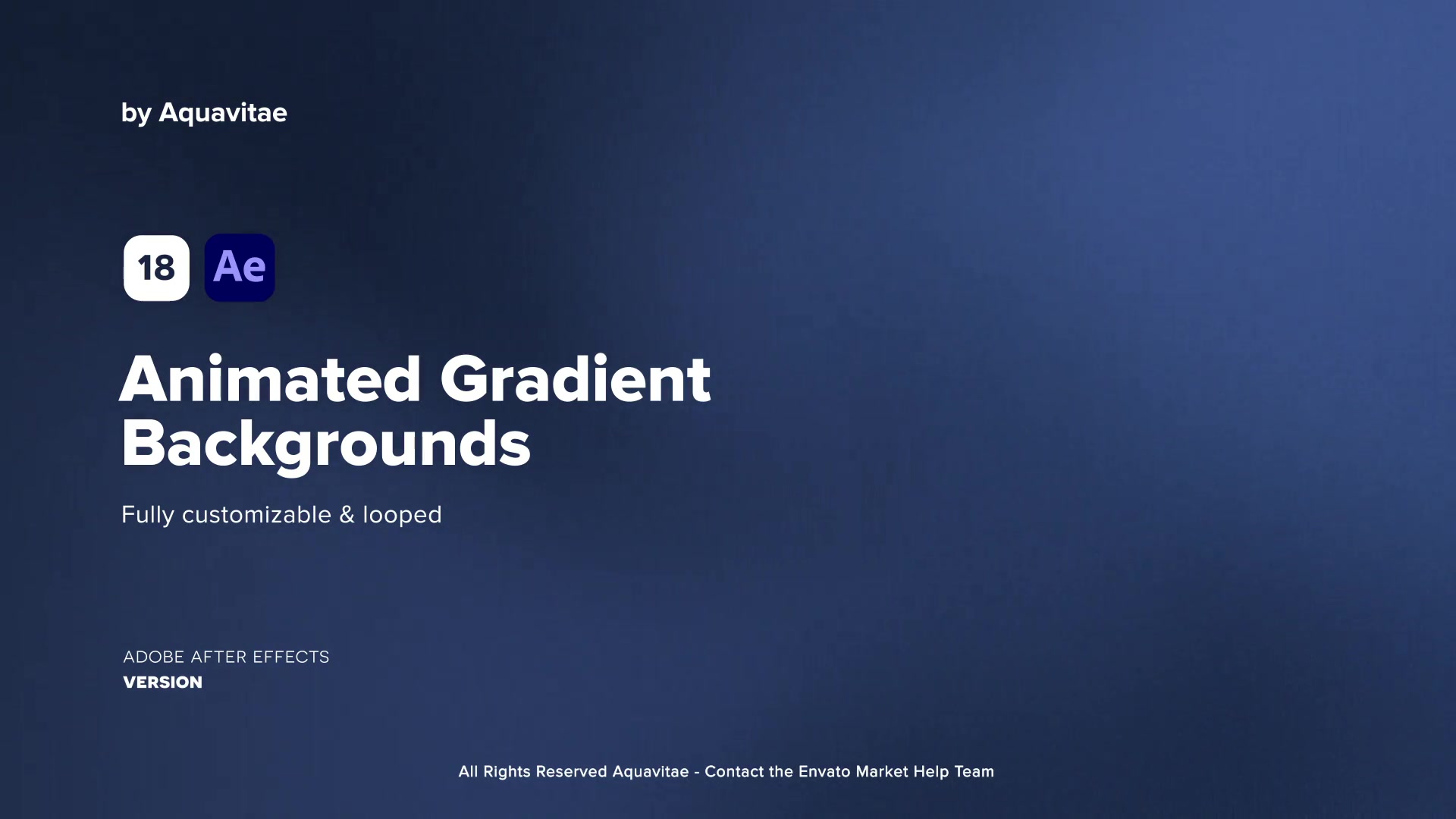 Animated Gradient Backgrounds Videohive 37303080 After Effects Image 5