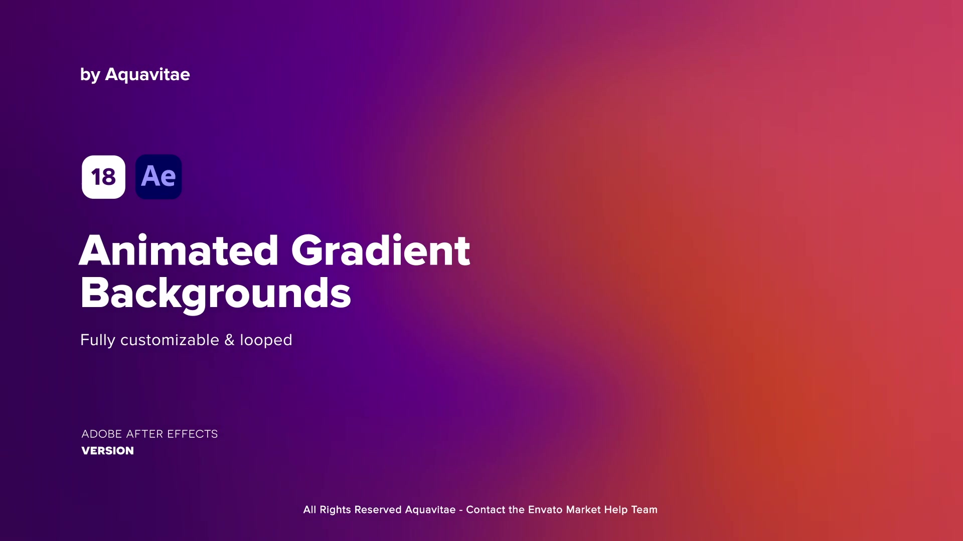 Animated Gradient Backgrounds Videohive 37303080 After Effects Image 6