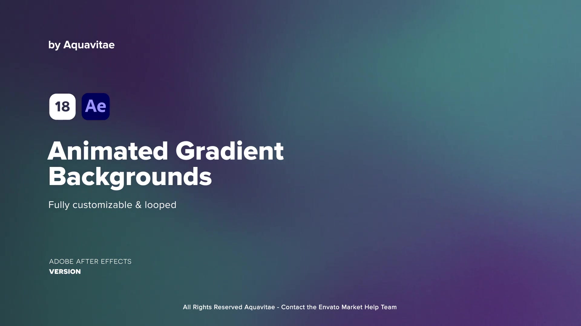 Animated Gradient Backgrounds Videohive 37303080 After Effects Image 8