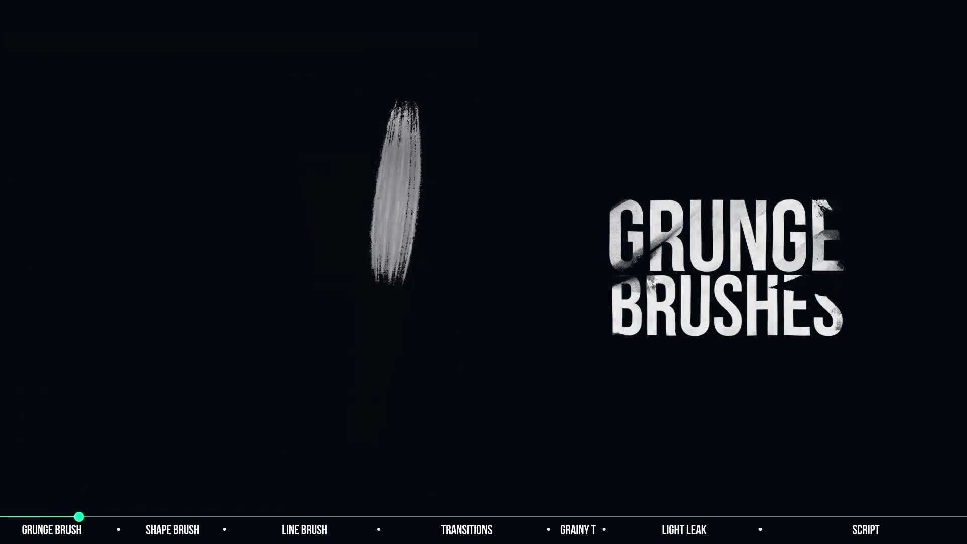 Animated Grunge Brushes Collection + Script Videohive 35941079 After Effects Image 2