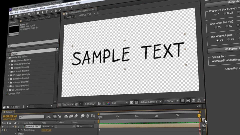 Animated Handwriting Bundle - Download Videohive 21054513