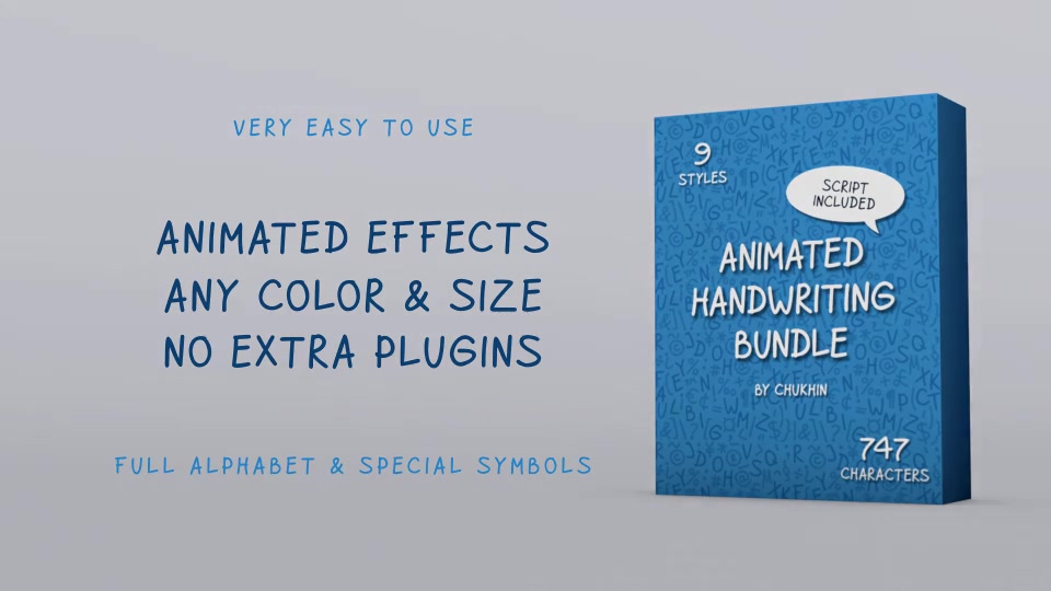 Animated Handwriting Bundle - Download Videohive 21054513