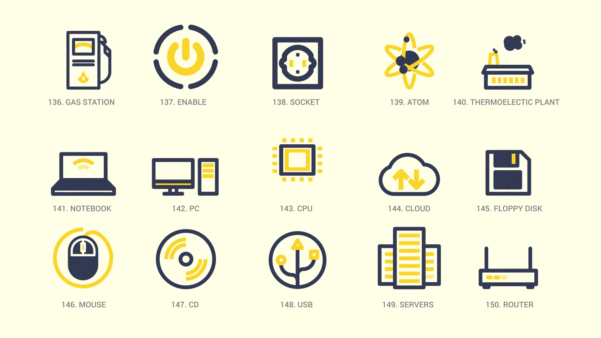 Animated Icons Pack - Download Videohive 11596193