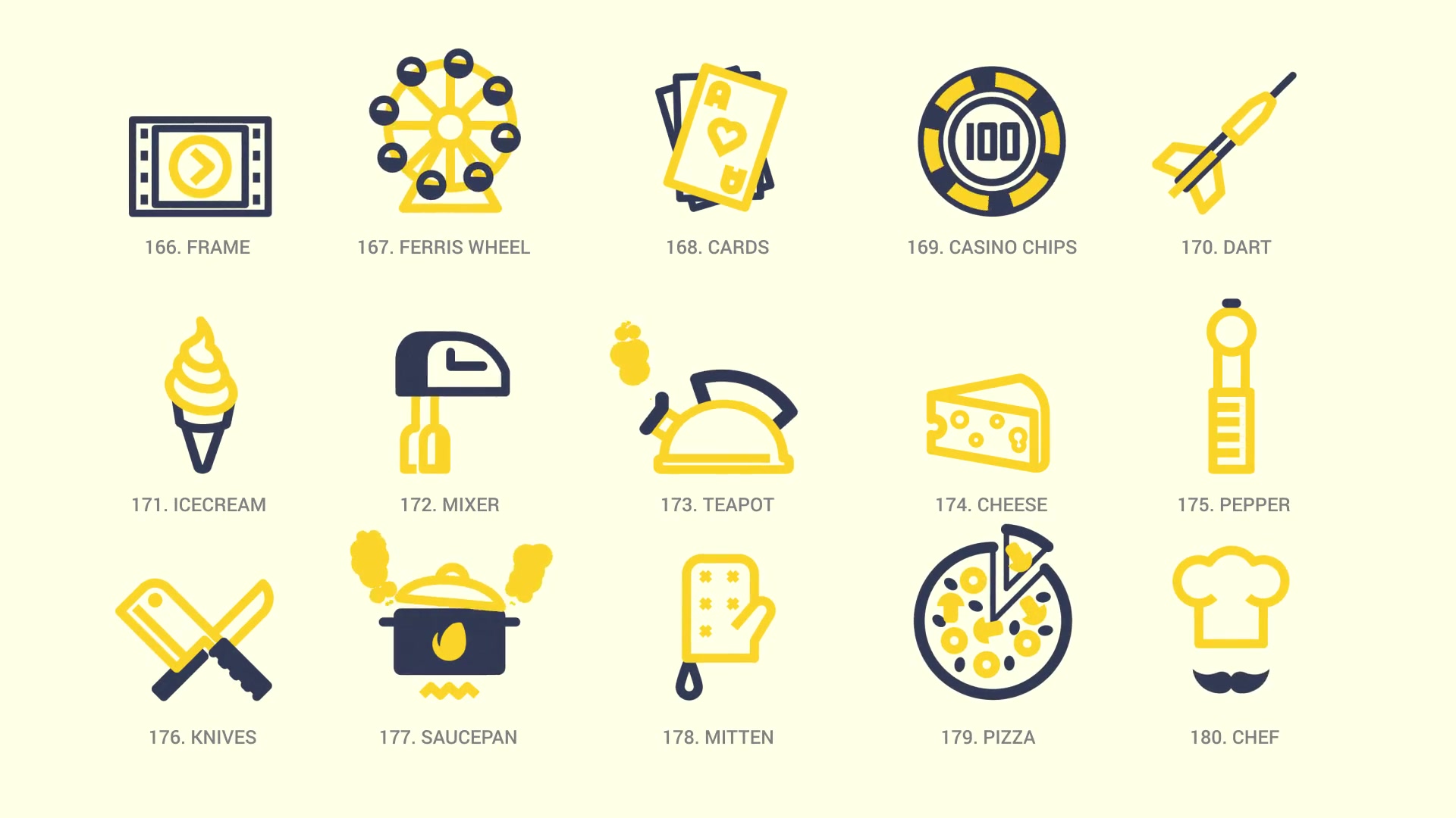 Animated Icons Pack - Download Videohive 11596193