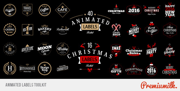 Animated Labels Toolkit - Download Videohive 13195620