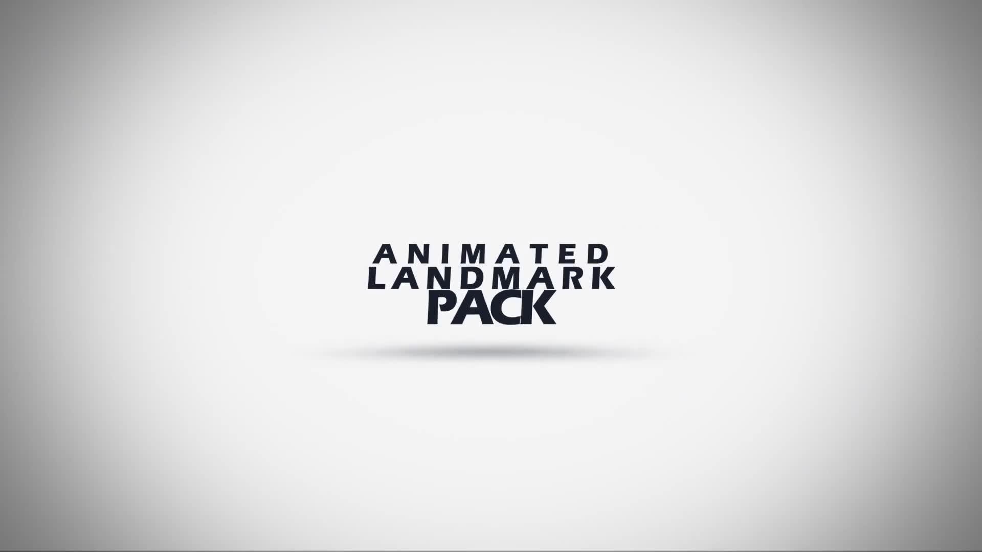 Animated Landmark Pack Videohive 38940829 After Effects Image 1