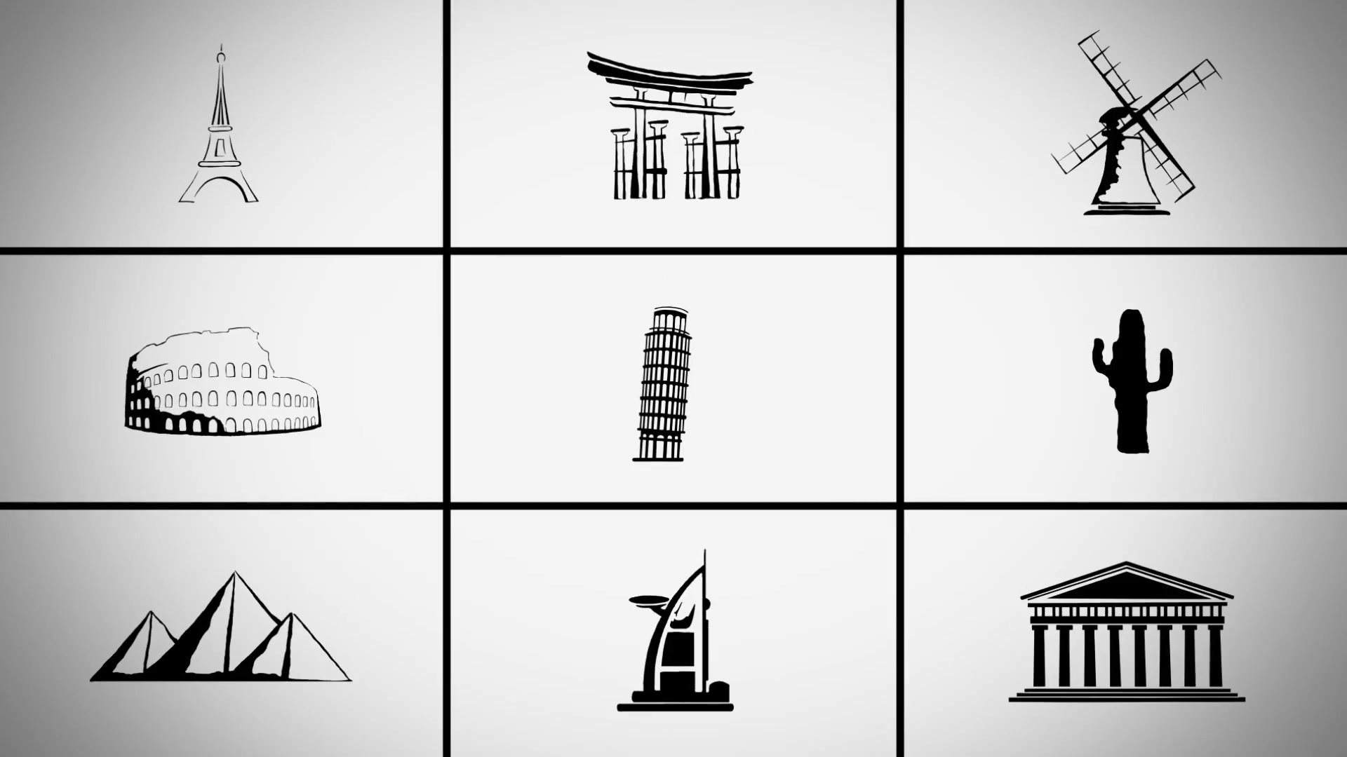Animated Landmark Pack Videohive 38940829 After Effects Image 8