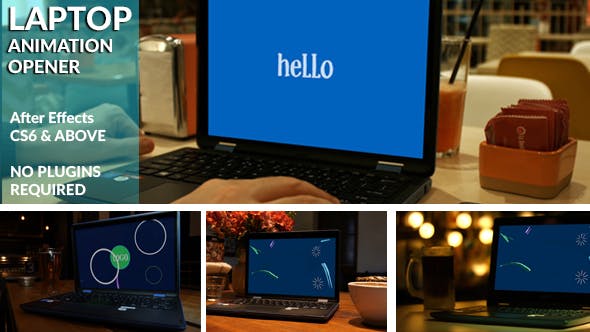 Animated Laptop Opener - Download Videohive 20970542