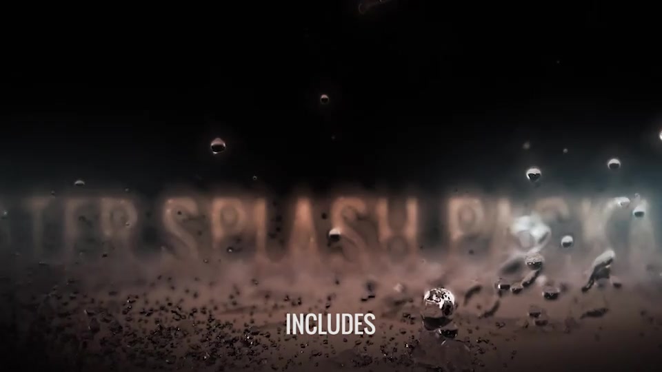 Animated Letters Water Splash Package Videohive 7255789 After Effects Image 4