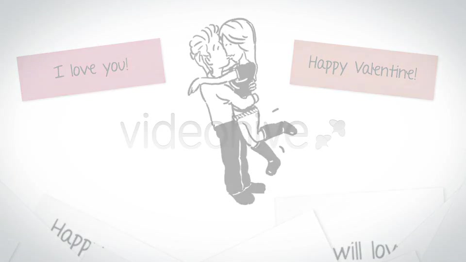 Animated Love Messages - Download Videohive 3995466