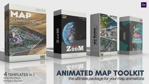 Animated Map Toolkit - Download Videohive 30616266