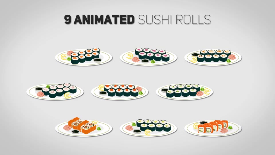 Animated Meals Bundle - Download Videohive 9452699