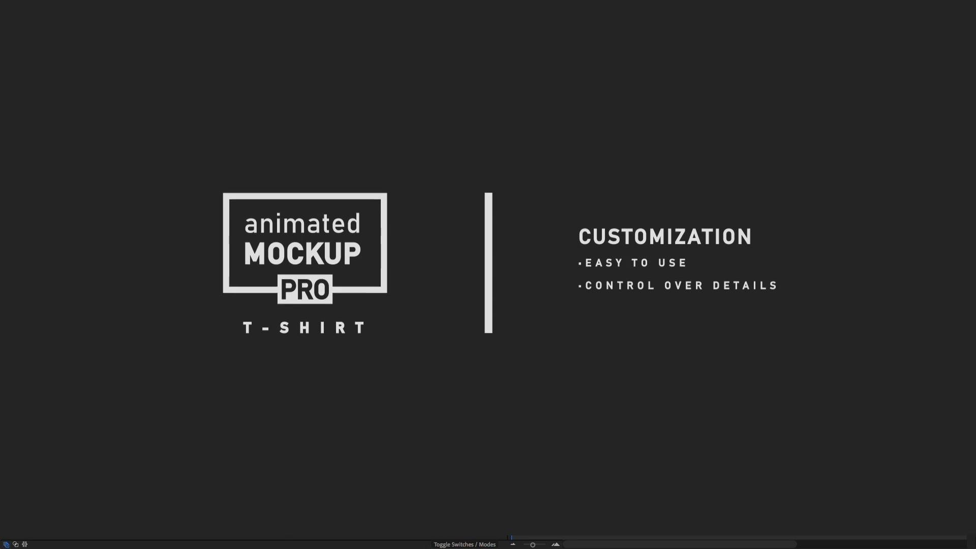 Animated Mockup PRO: 360 Animated T shirt Mockup Template Videohive 30892735 After Effects Image 3