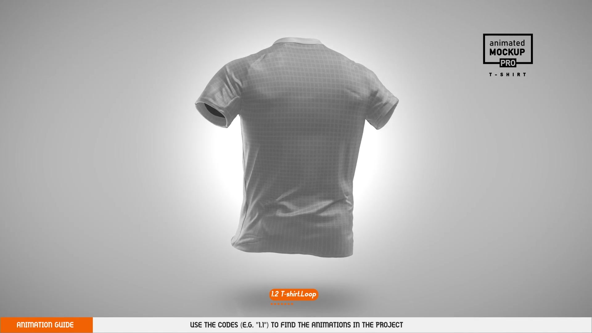 Animated Mockup PRO: 360 Animated T shirt Mockup Template Videohive 30892735 After Effects Image 7